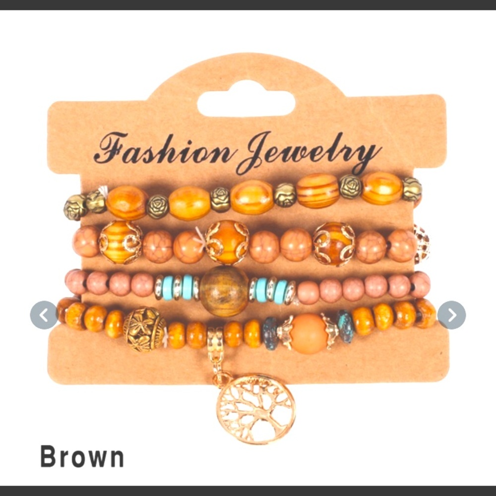 Wooden Beads Bracelet